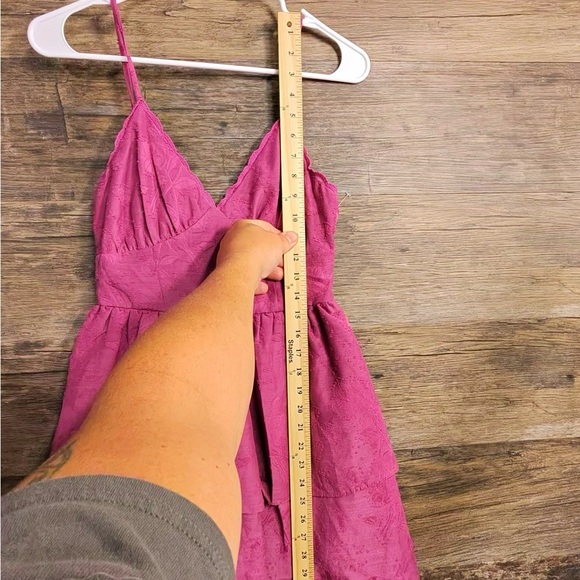 Wild Fable Fuchsia Layered Mini Dress - Picture 13 of 13
